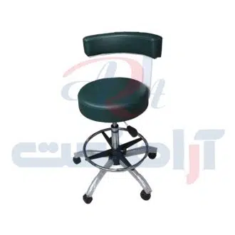 تابوره جک دار و چرخ دار کفی گرد کد 101