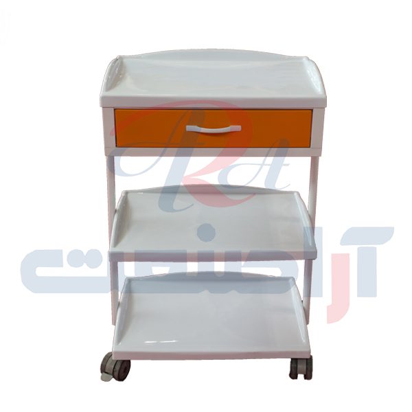 ترالی زیبایی یک کشو مدل 930 آراصنعت — تصویر ۵