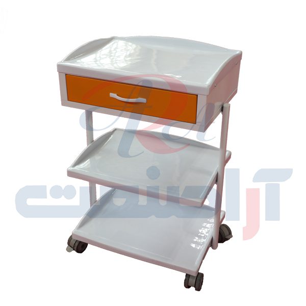 ترالی زیبایی یک کشو مدل 930 آراصنعت — تصویر ۶